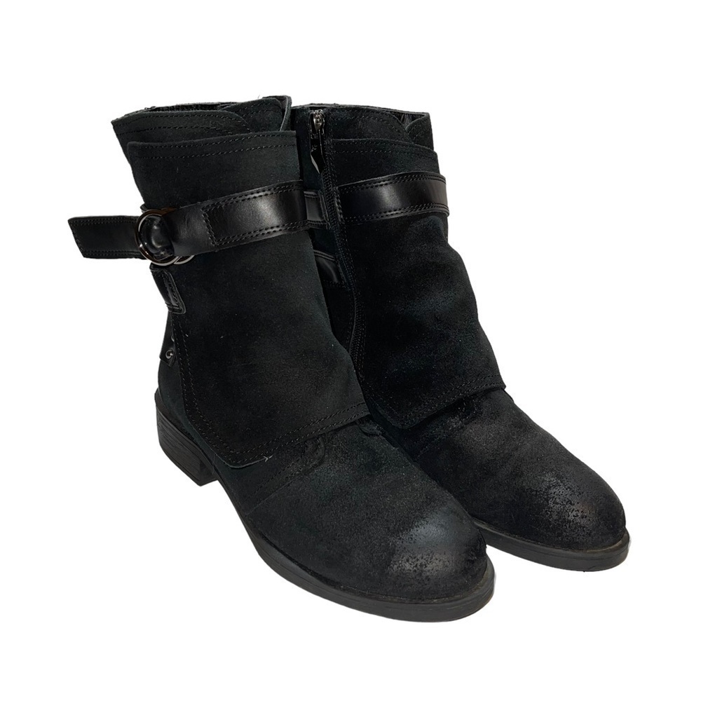 Fergie Woman Leather Boots Size 6.5